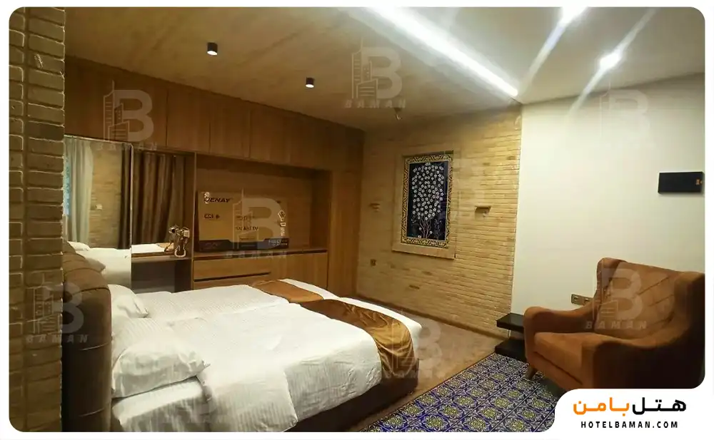 اتاق دو تخته دبل vip نگار (اقامت با صبحانه)